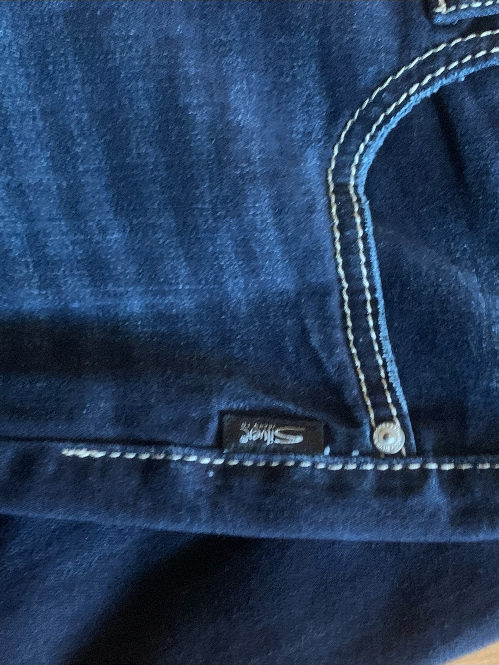 Silver Jeans Women’s Dark Blue Straight Leg Jeans